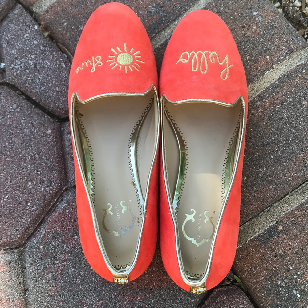 C. Wonder Suede Hello Sunshine Loafers 🌝